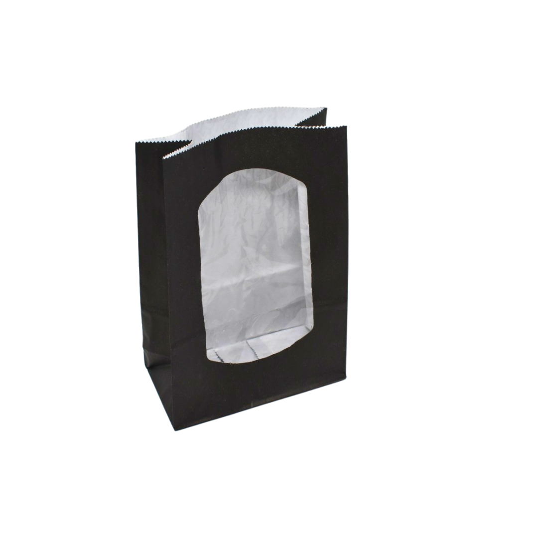 DELI & BAKERY BAG BLACK W WINDOW X250(Z)